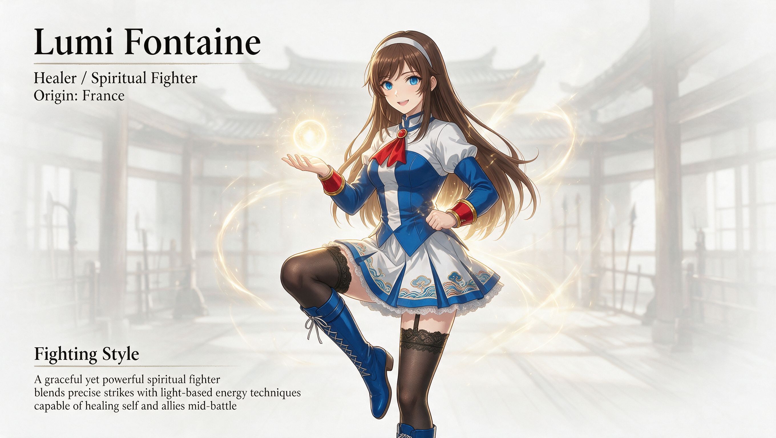 Lumi Fontaine, healer and spiritual fighter from France